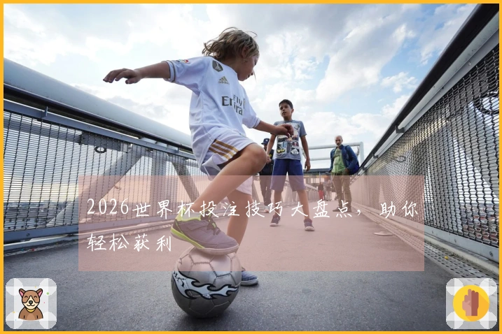 2026世界杯投注技巧大盘点，助你轻松获利