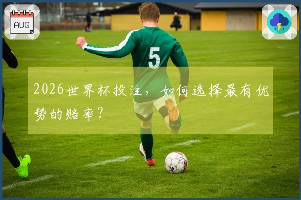 2026世界杯投注，如何选择最有优势的赔率？